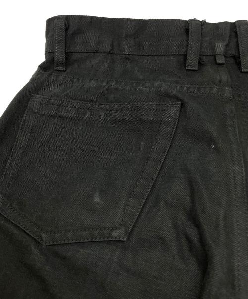 CHROME HEARTS（クロムハーツ）CHROME HEARTS (クロムハーツ) クロスボタンブラックデニムパンツ ブラック サイズ:32の古着・服飾アイテム