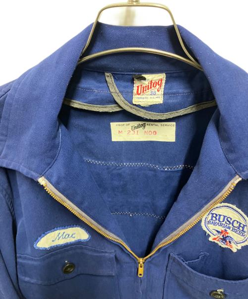 Unitog（ユニトグ）Unitog (ユニトグ) 50's ショートワークジャケット ブルー サイズ:38の古着・服飾アイテム