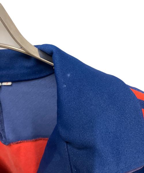 adidas（アディダス）adidas (アディダス) 推定70-80s トラックジャケット レッド×ネイビー サイズ:7の古着・服飾アイテム