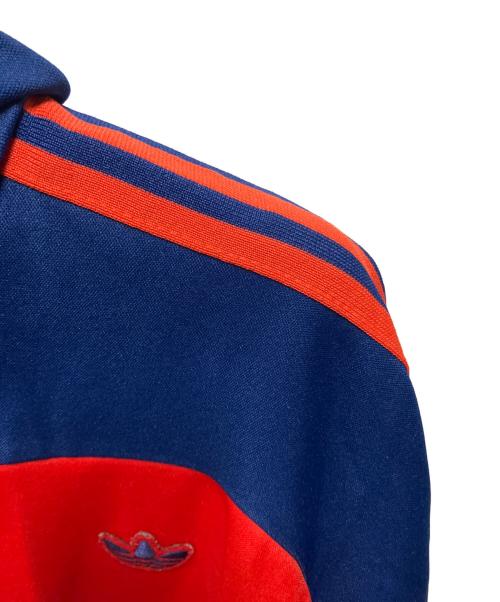 adidas（アディダス）adidas (アディダス) 推定70-80s トラックジャケット レッド×ネイビー サイズ:7の古着・服飾アイテム