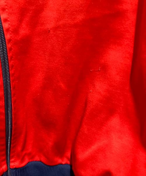 adidas（アディダス）adidas (アディダス) 推定70-80s トラックジャケット レッド×ネイビー サイズ:7の古着・服飾アイテム