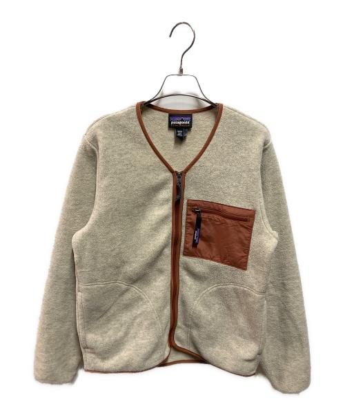 Patagonia（パタゴニア）Patagonia (パタゴニア) Synchila Cardigan ベージュ サイズ:XSの古着・服飾アイテム