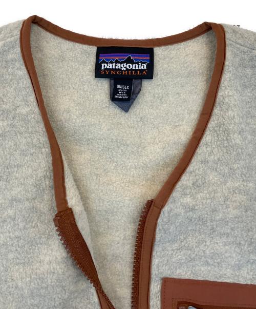 Patagonia（パタゴニア）Patagonia (パタゴニア) Synchila Cardigan ベージュ サイズ:XSの古着・服飾アイテム