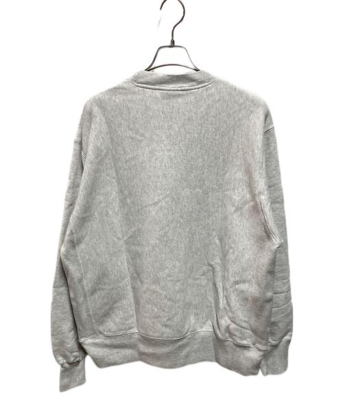 Champion REVERSE WEAVE（チャンピオン リバース ウィーブ）Champion REVERSE WEAVE (チャンピオン リバース ウィーブ) プリントスウェット グレー サイズ:Ｌの古着・服飾アイテム
