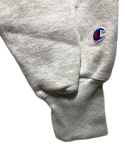 Champion REVERSE WEAVE（チャンピオン リバース ウィーブ）Champion REVERSE WEAVE (チャンピオン リバース ウィーブ) プリントスウェット グレー サイズ:Ｌの古着・服飾アイテム