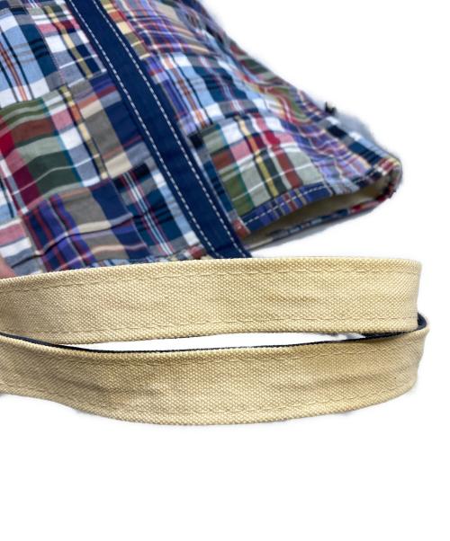 L.L.Bean（エルエルビーン）L.L.Bean (エルエルビーン) マドラスチェックパッチワークトートバッグ マルチカラーの古着・服飾アイテム