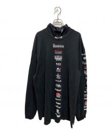 BALENCIAGA（バレンシアガ）の古着「Multi Logo Turtle Neck」｜ブラック