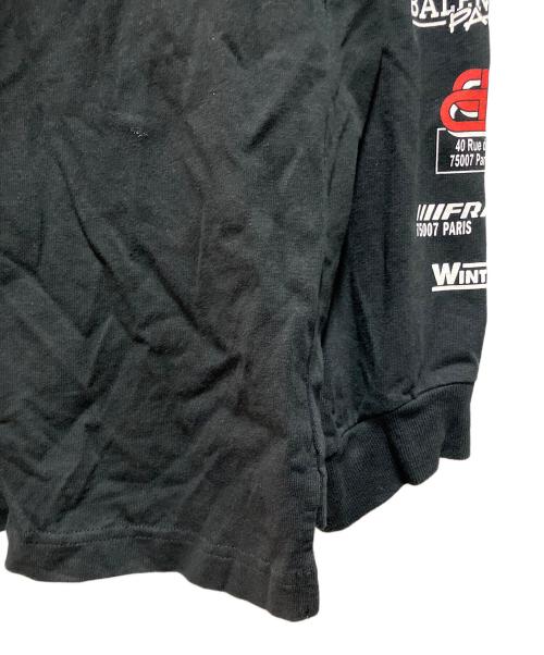 BALENCIAGA（バレンシアガ）BALENCIAGA (バレンシアガ) Multi Logo Turtle Neck ブラック サイズ:Ｌの古着・服飾アイテム