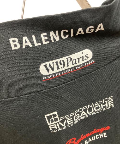 BALENCIAGA（バレンシアガ）BALENCIAGA (バレンシアガ) Multi Logo Turtle Neck ブラック サイズ:Ｌの古着・服飾アイテム