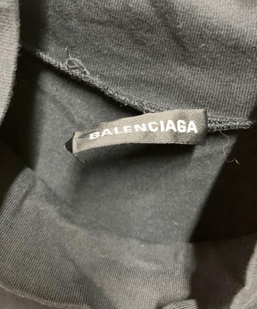 BALENCIAGA（バレンシアガ）BALENCIAGA (バレンシアガ) Multi Logo Turtle Neck ブラック サイズ:Ｌの古着・服飾アイテム