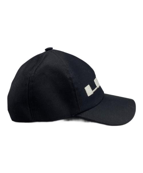 RICK OWENS（リックオウエンス）RICK OWENS (リックオウエンス) BASEBALL CAP ブラック サイズ:Mの古着・服飾アイテム