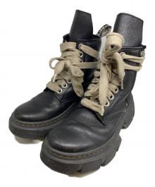 Dr.Martens×RICK OWENS（ドクターマーチン×リックオウエンス）の古着「1460 DMXL Jumbo Lace Boot」｜ブラック