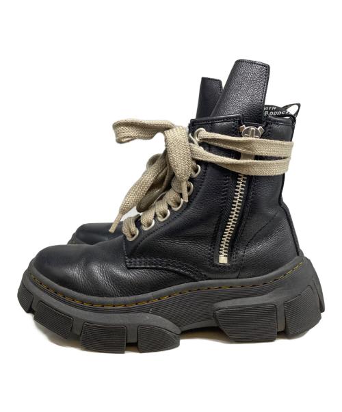 Dr.Martens（ドクターマーチン）Dr.Martens (ドクターマーチン) RICK OWENS (リックオウエンス) 1460 DMXL Jumbo Lace Boot ブラック サイズ:UK8/EU42の古着・服飾アイテム