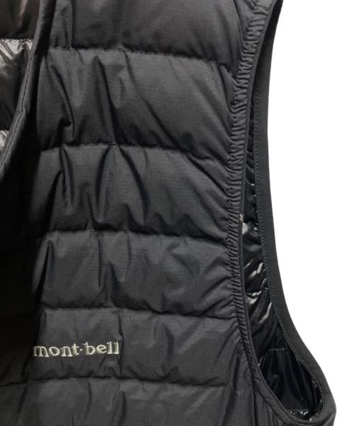 mont-bell（モンベル）mont-bell (モンベル) スペリオダウン ラウンドネックベスト ブラック サイズ:XLの古着・服飾アイテム