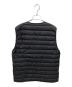 mont-bell (モンベル) スペリオダウン ラウンドネックベスト ブラック サイズ:XL：8000円
