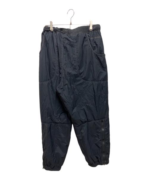 and wander（アンドワンダー）and wander (アンドワンダー) Octa fluffy pants ブラック サイズ:XLの古着・服飾アイテム
