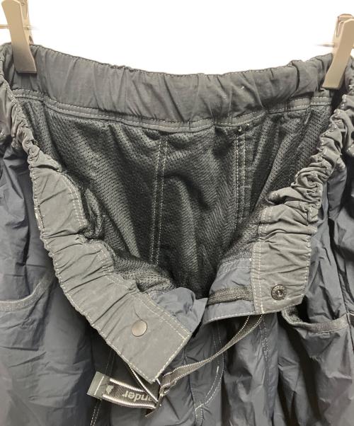 and wander（アンドワンダー）and wander (アンドワンダー) Octa fluffy pants ブラック サイズ:XLの古着・服飾アイテム