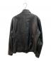 ARMANI COLLEZIONI (アルマーニ コレツィオーニ) 00's シングルライダースジャケット ブラック サイズ:48：20000円