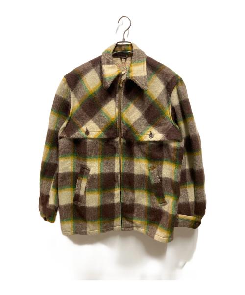 USED（USED）USED (ユーズド) 50-60’s ウールジャケット ブラウン サイズ:サイズ詳細参照の古着・服飾アイテム
