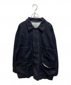My Beautiful Landletマイビューティフルランドレット）の古着「DENIM BIG COVERALL JACKET」｜インディゴ