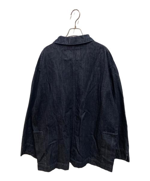 My Beautiful Landlet（マイビューティフルランドレット）My Beautiful Landlet (マイビューティフルランドレット) DENIM BIG COVERALL JACKET インディゴ サイズ:1の古着・服飾アイテム