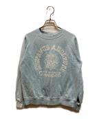 COLLEGIATE PACIFICカレッジパシフィック）の古着「70-80's カレッジラグランスウェット」｜スカイブルー