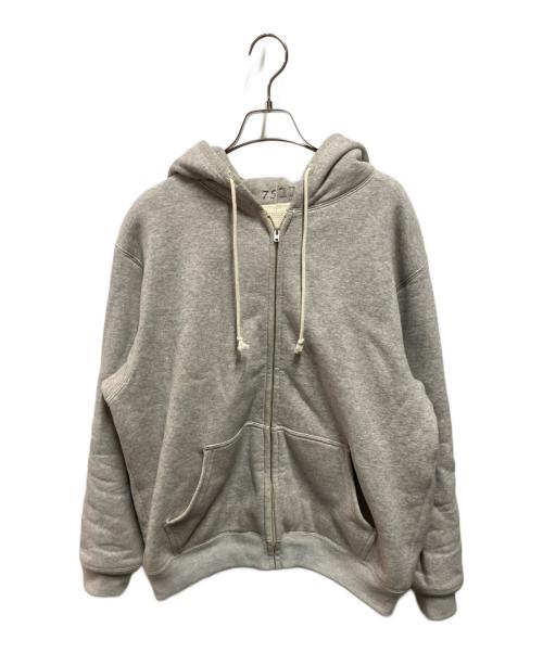 AVIREX 7522（アヴィレックス 7522）AVIREX 7522 (アヴィレックス 7522) ZIPUP HOODIE グレー サイズ:Ｍの古着・服飾アイテム