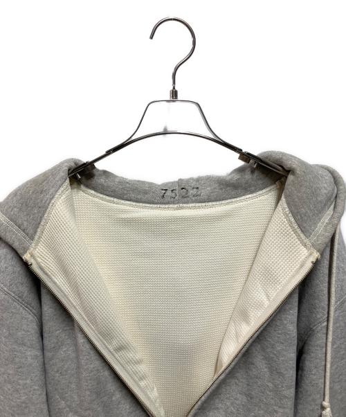 AVIREX 7522（アヴィレックス 7522）AVIREX 7522 (アヴィレックス 7522) ZIPUP HOODIE グレー サイズ:Ｍの古着・服飾アイテム