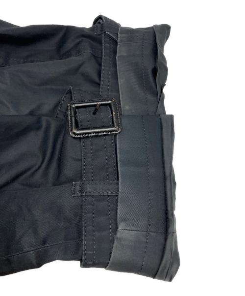 BLACK LABEL CRESTBRIDGE（ブラックレーベル クレストブリッジ）BLACK LABEL CRESTBRIDGE (ブラックレーベル クレストブリッジ) トレンチコート ブラック サイズ:LLの古着・服飾アイテム