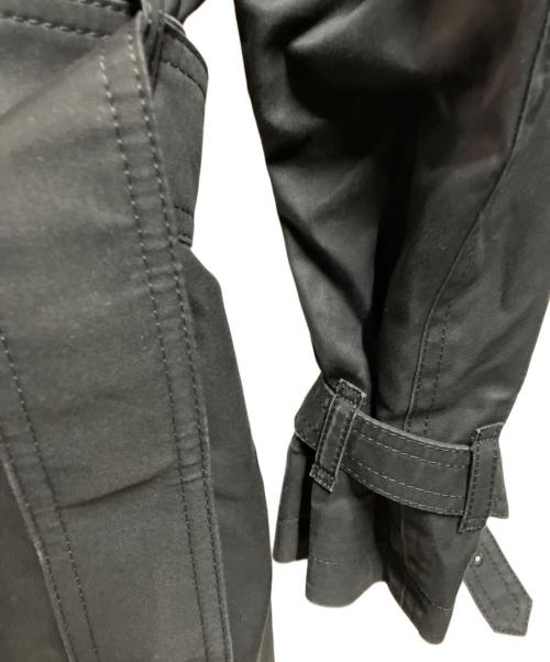 BLACK LABEL CRESTBRIDGE（ブラックレーベル クレストブリッジ）BLACK LABEL CRESTBRIDGE (ブラックレーベル クレストブリッジ) トレンチコート ブラック サイズ:LLの古着・服飾アイテム