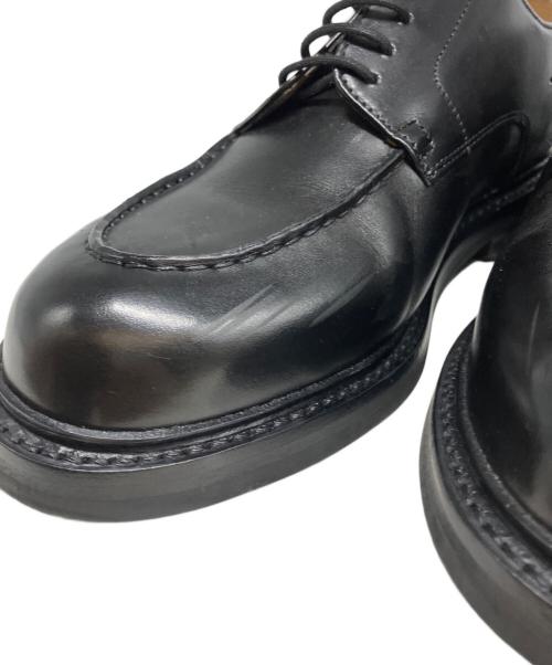 HARROGATE（ハロゲイト）HARROGATE (ハロゲイト) Uチップ レザーシューズ ブラック サイズ:7の古着・服飾アイテム