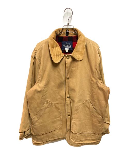 WOOLRICH（ウールリッチ）WOOLRICH (ウールリッチ) ハンティングジャケット ベージュ サイズ:Lの古着・服飾アイテム