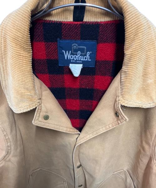 WOOLRICH（ウールリッチ）WOOLRICH (ウールリッチ) ハンティングジャケット ベージュ サイズ:Lの古着・服飾アイテム