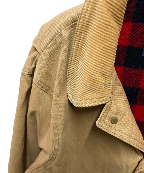 WOOLRICH（ウールリッチ）WOOLRICH (ウールリッチ) ハンティングジャケット ベージュ サイズ:Lの古着・服飾アイテム
