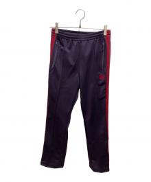 Needles（ニードルズ）の古着「Narrow Track Pant Poly Smooth」｜パープル