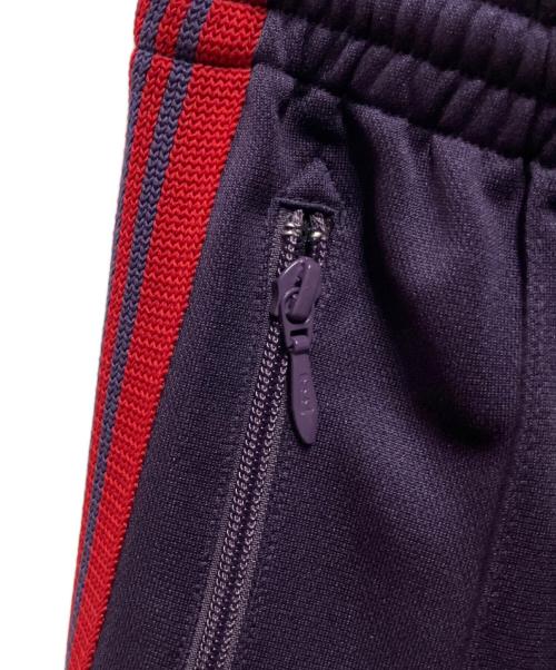 Needles（ニードルズ）Needles (ニードルズ) Narrow Track Pant Poly Smooth パープル サイズ:XSの古着・服飾アイテム
