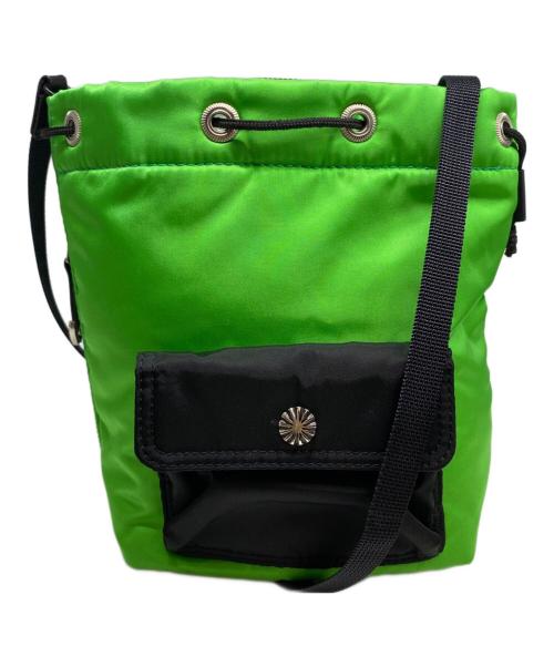PORTER（ポーター）PORTER (ポーター) TOGA ARCHIVES (トーガアーカイブス) STRING BAG グリーンの古着・服飾アイテム