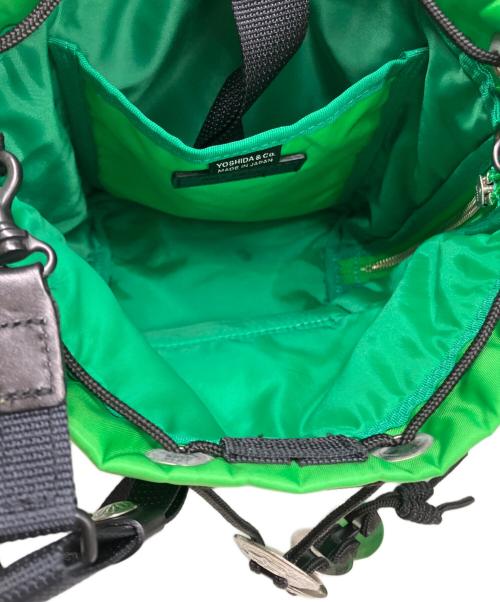 PORTER（ポーター）PORTER (ポーター) TOGA ARCHIVES (トーガアーカイブス) STRING BAG グリーンの古着・服飾アイテム