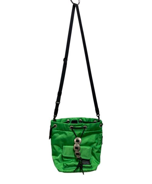 PORTER（ポーター）PORTER (ポーター) TOGA ARCHIVES (トーガアーカイブス) STRING BAG グリーンの古着・服飾アイテム