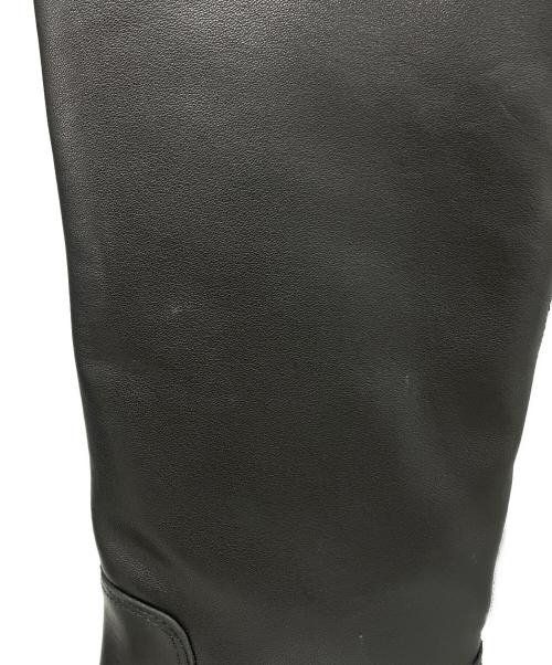 REMME（レメ）REMME (レメ) バッグジッパーロングブーツ ブラック サイズ:39の古着・服飾アイテム