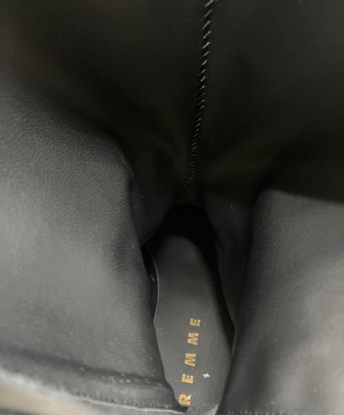 REMME（レメ）REMME (レメ) バッグジッパーロングブーツ ブラック サイズ:39の古着・服飾アイテム