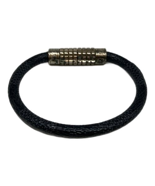 LOUIS VUITTON（ルイ ヴィトン）LOUIS VUITTON (ルイ ヴィトン) ダミエ グラフィット ブレスレット ブラックの古着・服飾アイテム