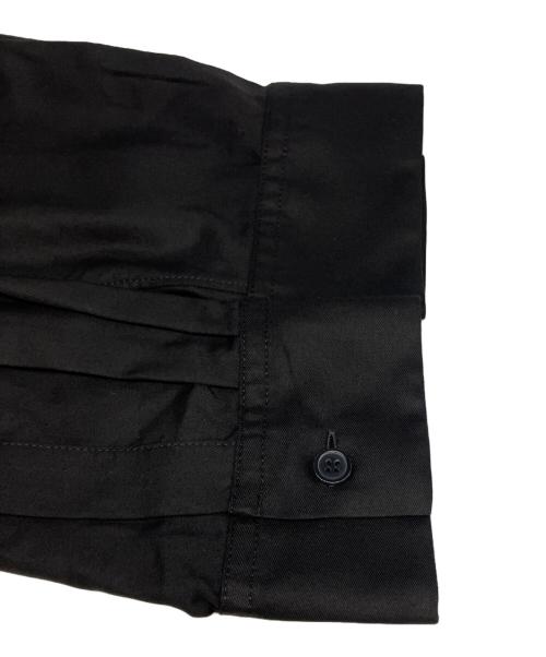 s'yte（サイト）s'yte (サイト) RAYON TWILL OPEN COLLAR SHIRT ブラック サイズ:2の古着・服飾アイテム