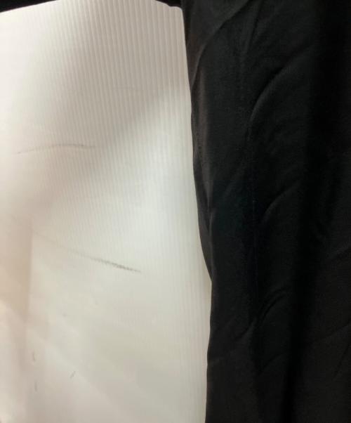 s'yte（サイト）s'yte (サイト) RAYON TWILL OPEN COLLAR SHIRT ブラック サイズ:2の古着・服飾アイテム