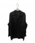 s'yte（サイト）の古着「RAYON TWILL OPEN COLLAR SHIRT」｜ブラック