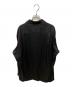 s'yte (サイト) RAYON TWILL OPEN COLLAR SHIRT ブラック サイズ:2：9000円