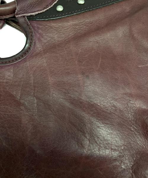 DIESEL（ディーゼル）DIESEL (ディーゼル) 半月型 ワンショルダーバッグ パープルの古着・服飾アイテム