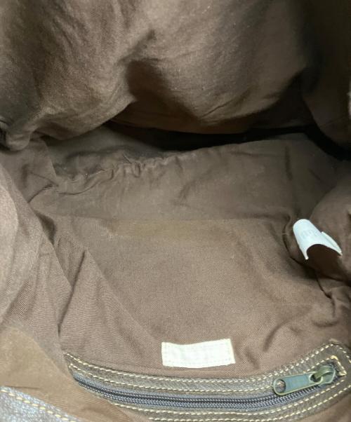 DIESEL（ディーゼル）DIESEL (ディーゼル) レザーショルダーバッグ ブラウンの古着・服飾アイテム