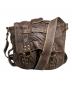 DIESEL（ディーゼル）の古着「レザーショルダーバッグ」｜ブラウン