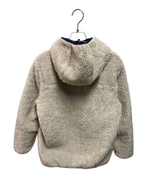 Patagonia（パタゴニア）Patagonia (パタゴニア) リバーシブル・レディ・フレディ・フーディ ホワイト サイズ:XL(キッズ規格)の古着・服飾アイテム
